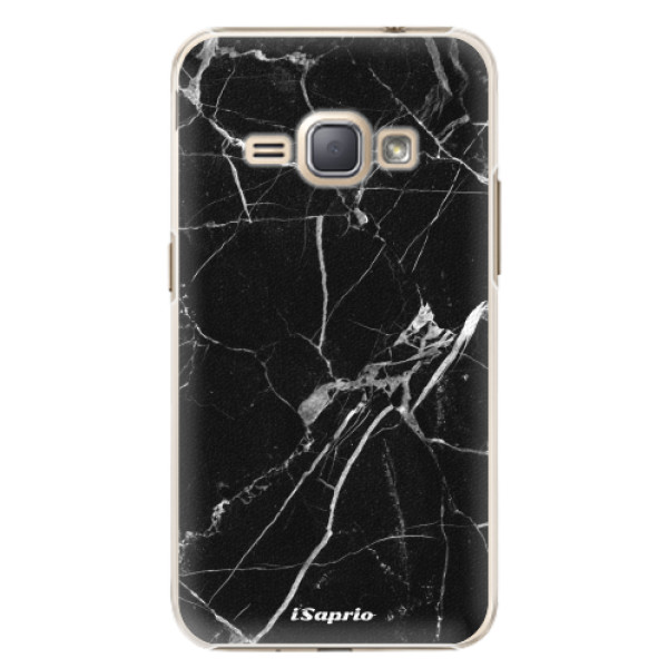 Plastové puzdro iSaprio - Black Marble 18 - Samsung Galaxy J1 2016
