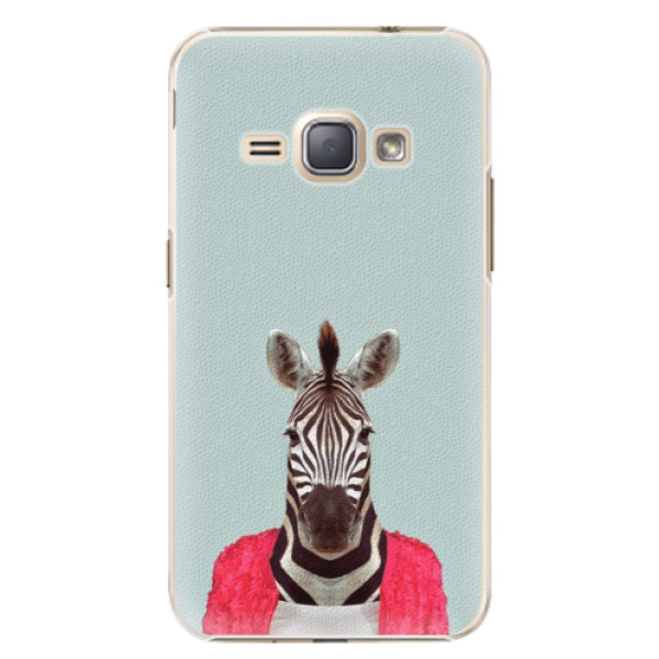 Plastové puzdro iSaprio - Zebra 01 - Samsung Galaxy J1 2016