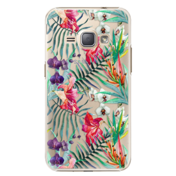 Plastové puzdro iSaprio - Flower Pattern 03 - Samsung Galaxy J1 2016