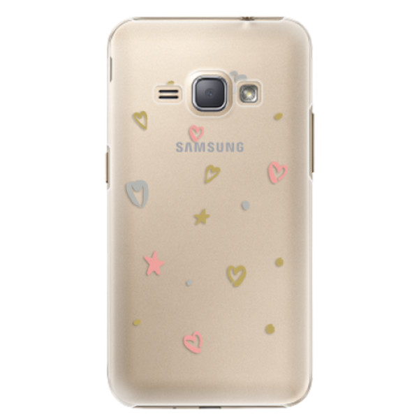 Plastové puzdro iSaprio - Lovely Pattern - Samsung Galaxy J1 2016