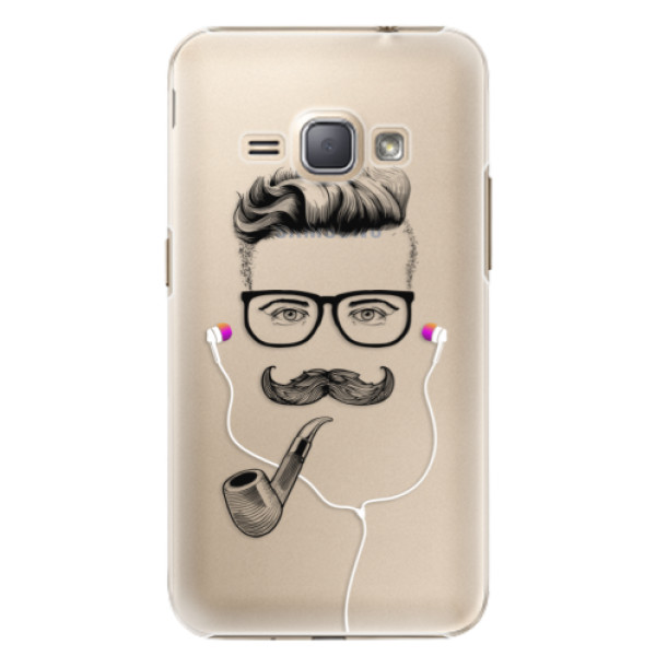 Plastové puzdro iSaprio - Man With Headphones 01 - Samsung Galaxy J1 2016
