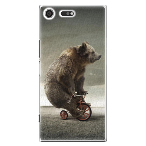 Plastové puzdro iSaprio - Bear 01 - Sony Xperia XZ Premium