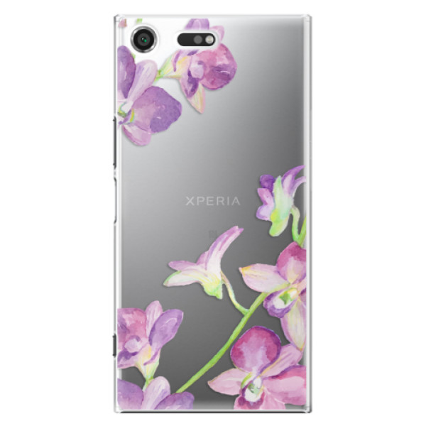 Plastové puzdro iSaprio - Purple Orchid - Sony Xperia XZ Premium