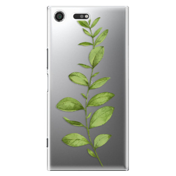Plastové puzdro iSaprio - Green Plant 01 - Sony Xperia XZ Premium