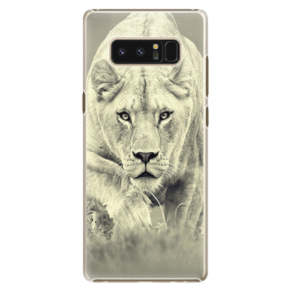 Plastové puzdro iSaprio - Lioness 01 - Samsung Galaxy Note 8