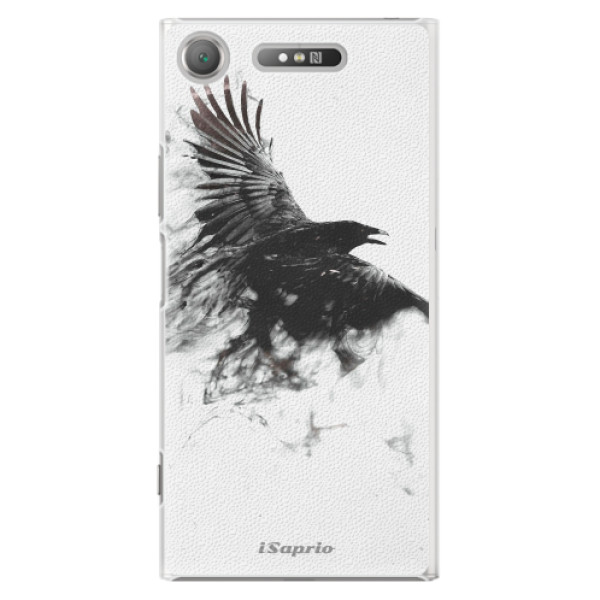 Plastové puzdro iSaprio - Dark Bird 01 - Sony Xperia XZ1