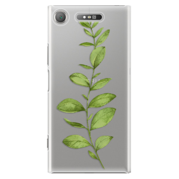 Plastové puzdro iSaprio - Green Plant 01 - Sony Xperia XZ1