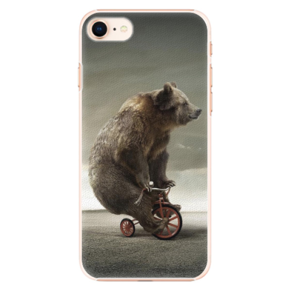 Plastové puzdro iSaprio - Bear 01 - iPhone 8