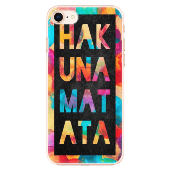 Plastové puzdro iSaprio - Hakuna Matata 01 - iPhone 8