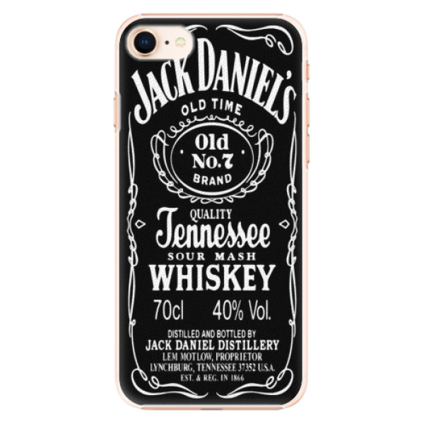 Plastové puzdro iSaprio - Jack Daniels - iPhone 8