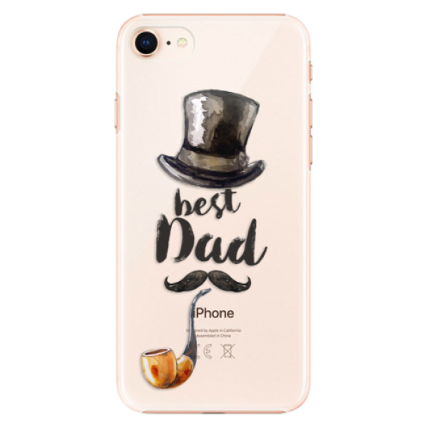 Plastové puzdro iSaprio - Best Dad - iPhone 8