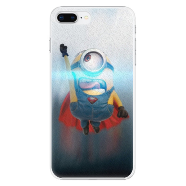 Plastové puzdro iSaprio - Mimons Superman 02 - iPhone 8 Plus