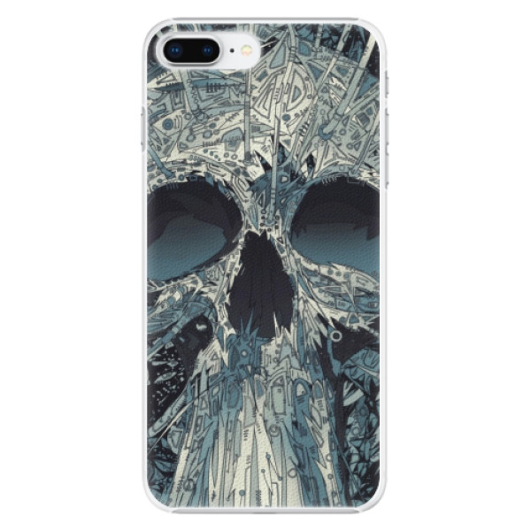 Plastové puzdro iSaprio - Abstract Skull - iPhone 8 Plus