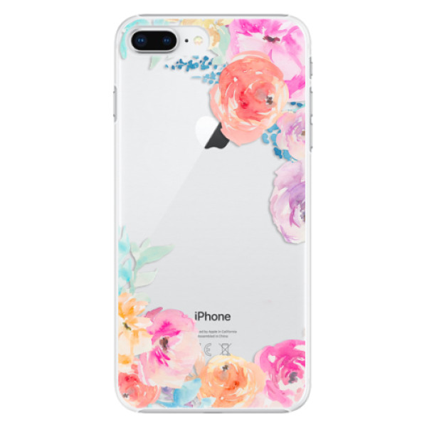 Plastové puzdro iSaprio - Flower Brush - iPhone 8 Plus