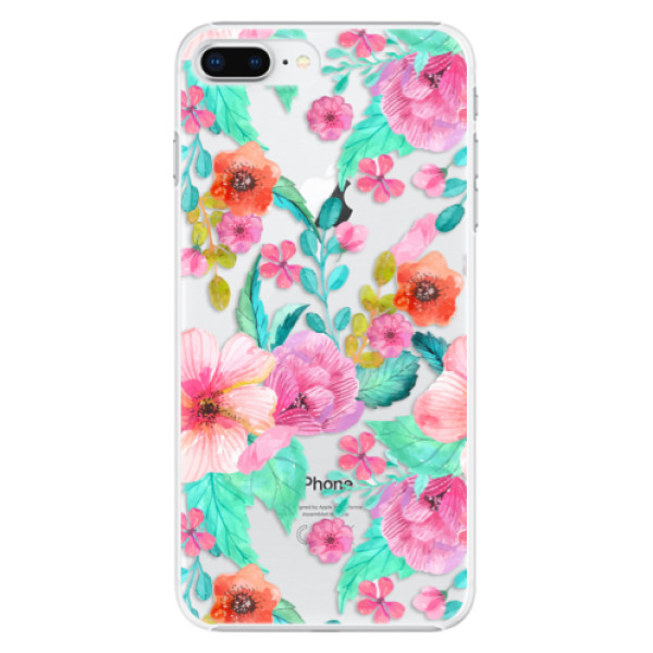 Plastové puzdro iSaprio - Flower Pattern 01 - iPhone 8 Plus