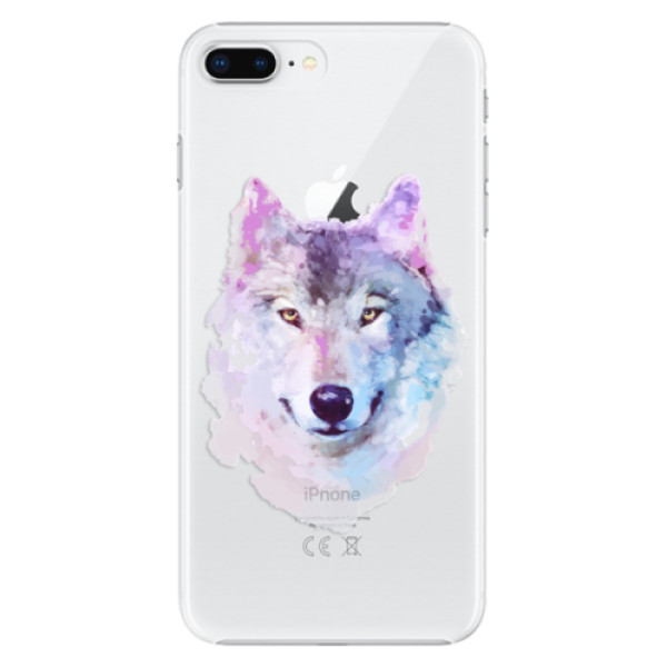 Plastové puzdro iSaprio - Wolf 01 - iPhone 8 Plus