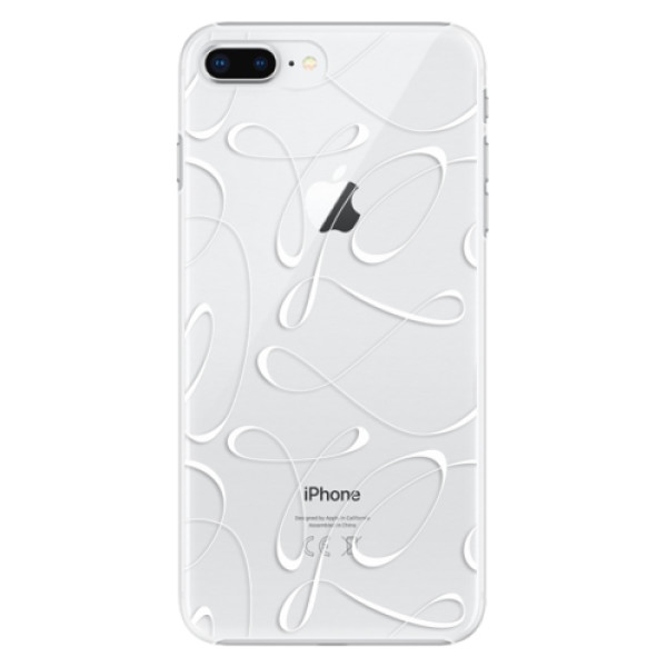 Plastové puzdro iSaprio - Fancy - white - iPhone 8 Plus