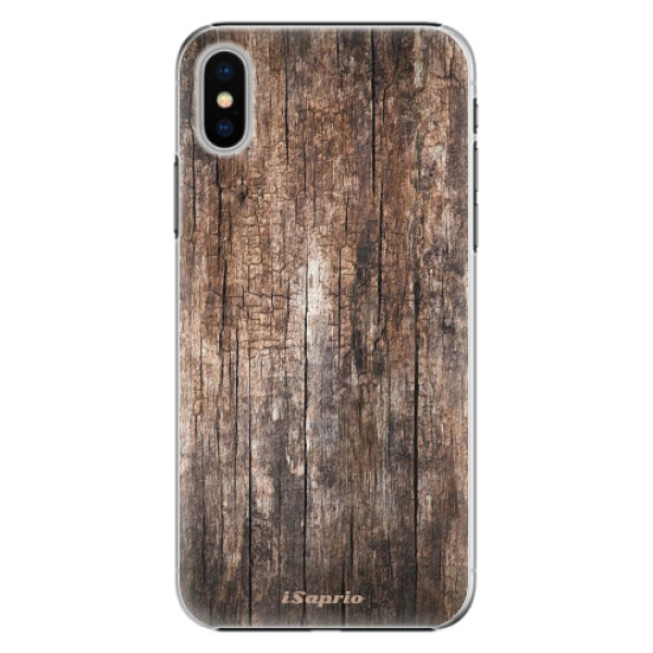 Plastové puzdro iSaprio - Wood 11 - iPhone X