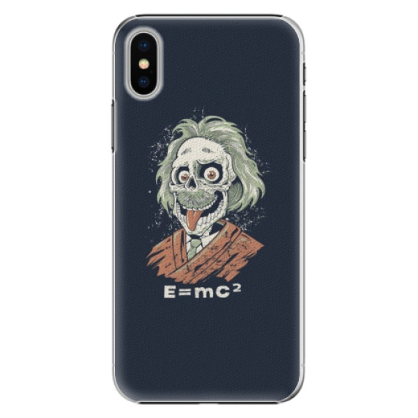 Plastové puzdro iSaprio - Einstein 01 - iPhone X