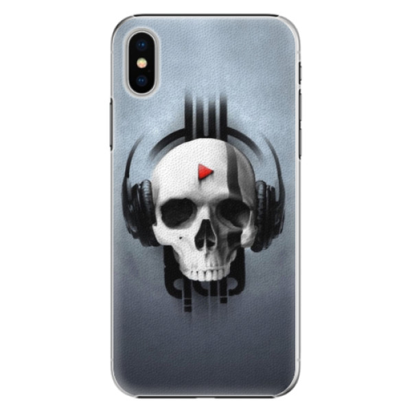 Plastové puzdro iSaprio - Skeleton M - iPhone X