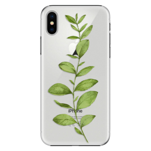 Plastové puzdro iSaprio - Green Plant 01 - iPhone X
