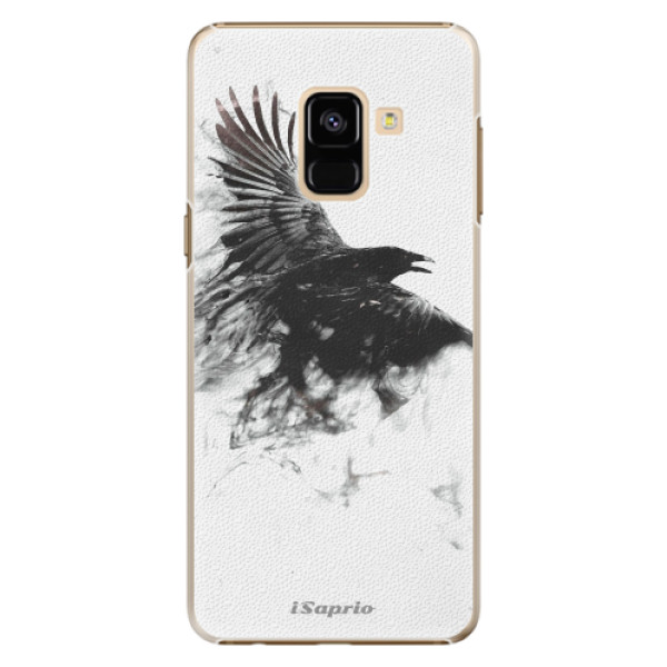 Plastové puzdro iSaprio - Dark Bird 01 - Samsung Galaxy A8 2018