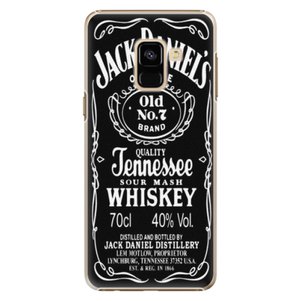Plastové puzdro iSaprio - Jack Daniels - Samsung Galaxy A8 2018