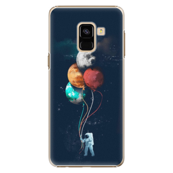Plastové puzdro iSaprio - Balloons 02 - Samsung Galaxy A8 2018