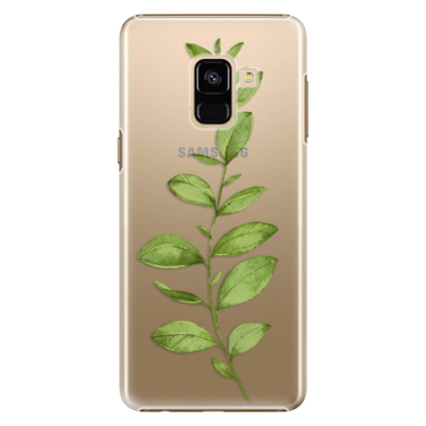 Plastové puzdro iSaprio - Green Plant 01 - Samsung Galaxy A8 2018