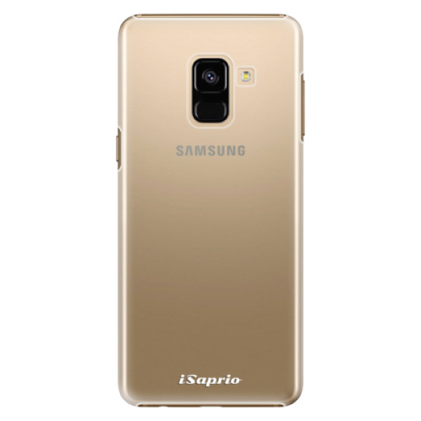 Plastové puzdro iSaprio - 4Pure - mléčný bez potisku - Samsung Galaxy A8 2018