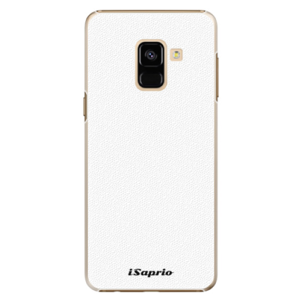 Plastové puzdro iSaprio - 4Pure - bílý - Samsung Galaxy A8 2018