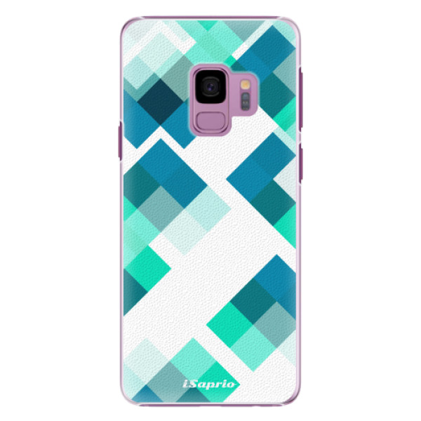 Plastové puzdro iSaprio - Abstract Squares 11 - Samsung Galaxy S9