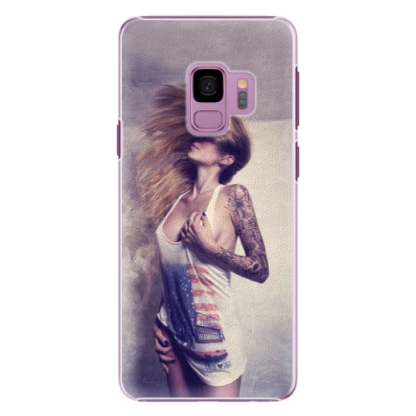 Plastové puzdro iSaprio - Girl 01 - Samsung Galaxy S9