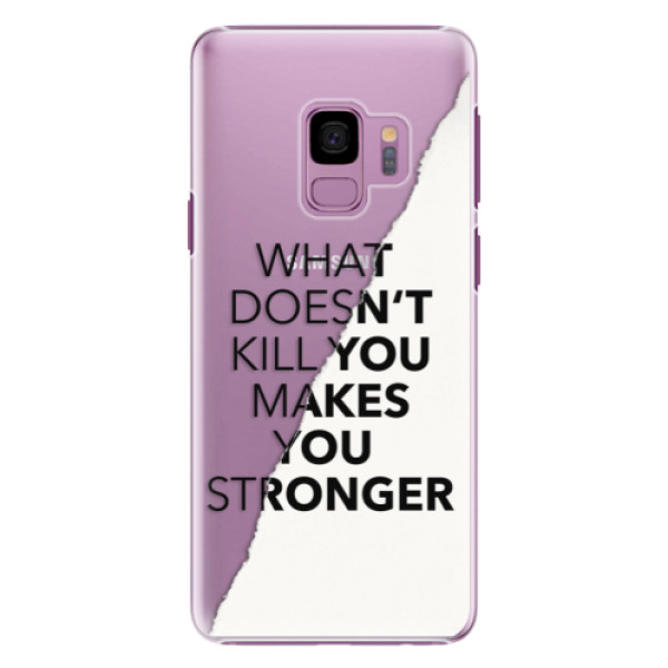 Plastové puzdro iSaprio - Makes You Stronger - Samsung Galaxy S9