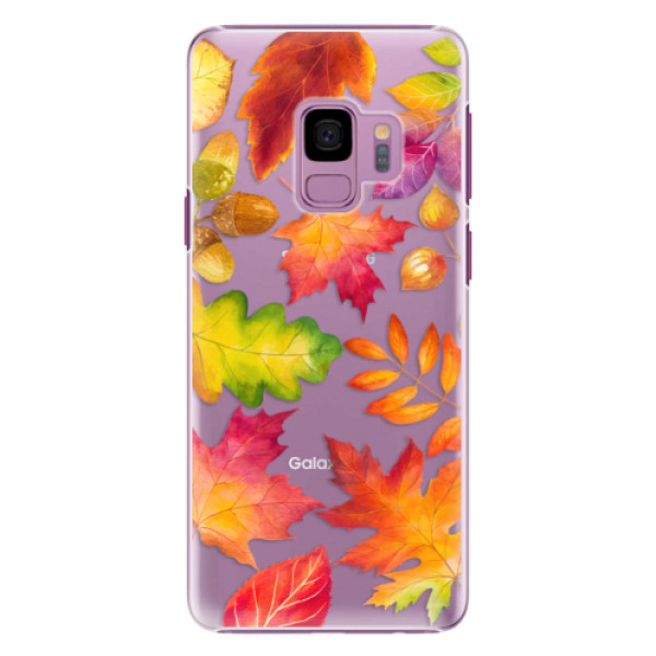 Plastové puzdro iSaprio - Autumn Leaves 01 - Samsung Galaxy S9