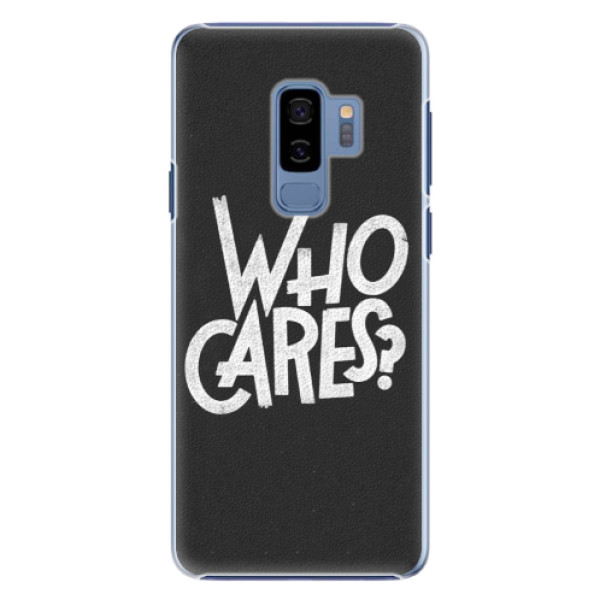 Plastové puzdro iSaprio - Who Cares - Samsung Galaxy S9 Plus