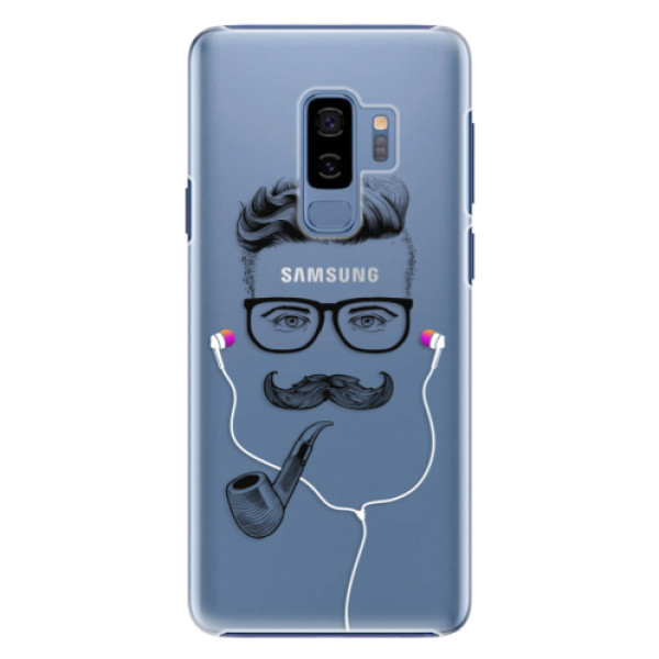 Plastové puzdro iSaprio - Man With Headphones 01 - Samsung Galaxy S9 Plus