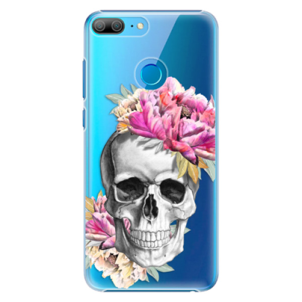 Plastové puzdro iSaprio - Pretty Skull - Huawei Honor 9 Lite