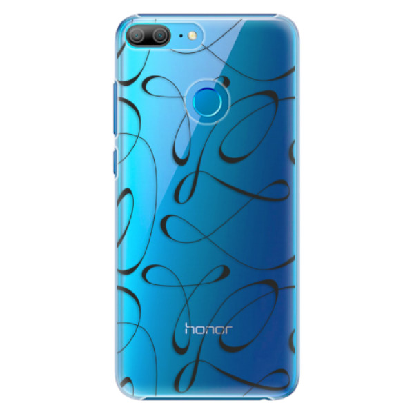Plastové puzdro iSaprio - Fancy - black - Huawei Honor 9 Lite