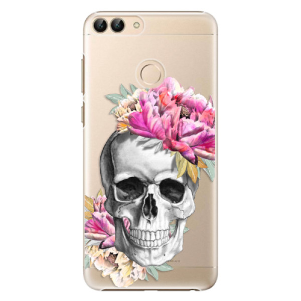 Plastové puzdro iSaprio - Pretty Skull - Huawei P Smart