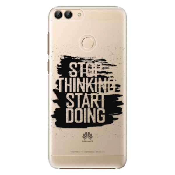 Plastové puzdro iSaprio - Start Doing - black - Huawei P Smart