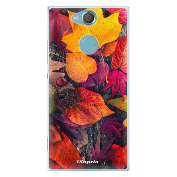 Plastové puzdro iSaprio - Autumn Leaves 03 - Sony Xperia XA2