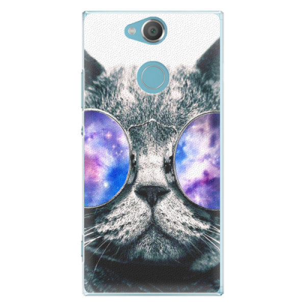 Plastové puzdro iSaprio - Galaxy Cat - Sony Xperia XA2