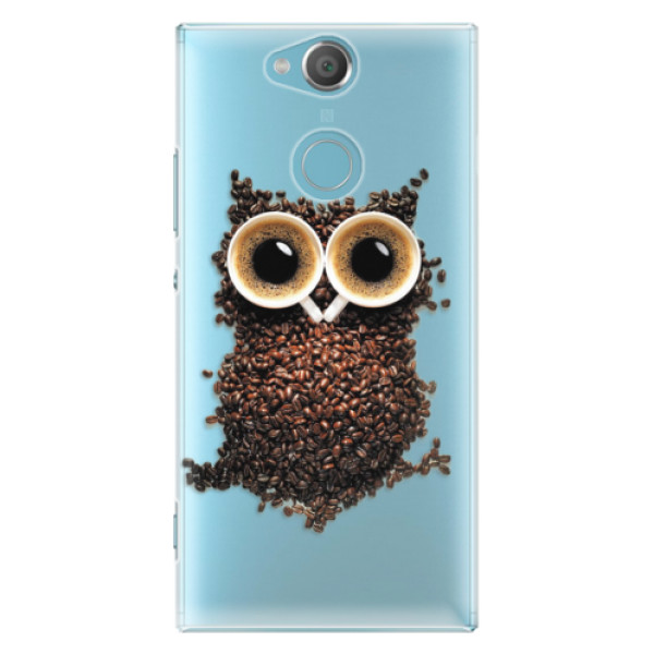 Plastové puzdro iSaprio - Owl And Coffee - Sony Xperia XA2