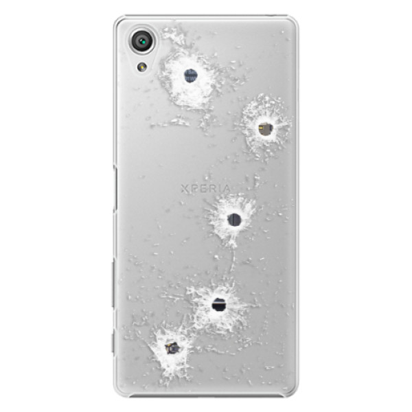 Plastové puzdro iSaprio - Gunshots - Sony Xperia X