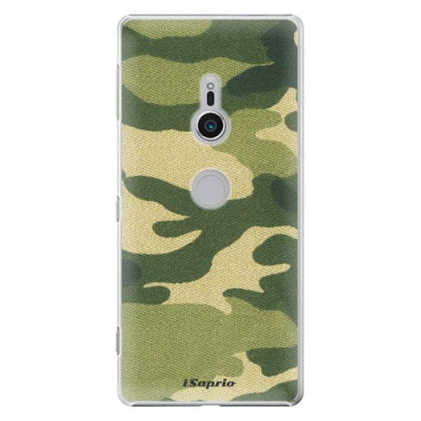 Plastové puzdro iSaprio - Green Camuflage 01 - Sony Xperia XZ2