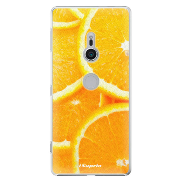 Plastové puzdro iSaprio - Orange 10 - Sony Xperia XZ2
