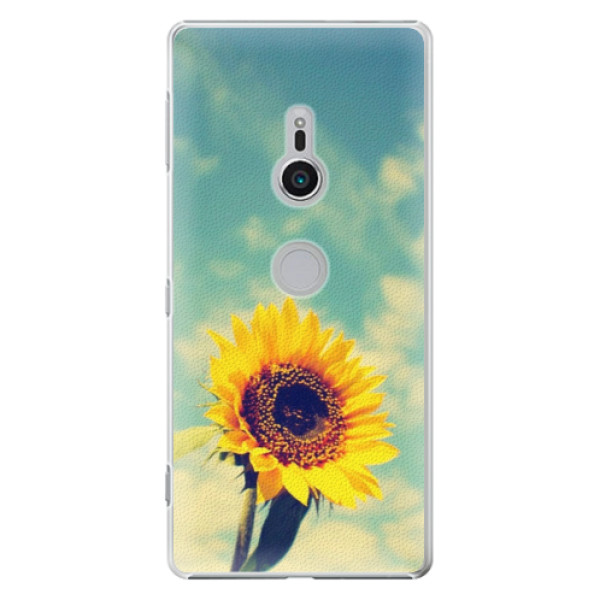 Plastové puzdro iSaprio - Sunflower 01 - Sony Xperia XZ2