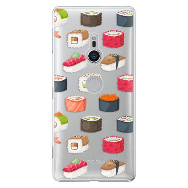 Plastové puzdro iSaprio - Sushi Pattern - Sony Xperia XZ2