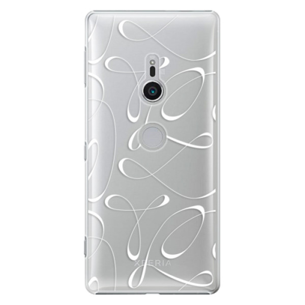 Plastové puzdro iSaprio - Fancy - white - Sony Xperia XZ2